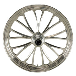 PartzBiz HD MW37-622 - ล้อหน้าอลูมิเนียม Ultima 37-622 Manhattan ขัดเงา 21”x3.5” โรเตอร์เดี่ยว