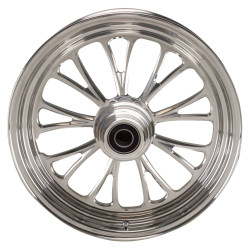 PartzBiz HD MW37-625 - Ultima 37-625 ล้อหน้าอะลูมิเนียม Manhattan ขัดเงา 16”x3.5” Dual Rotor