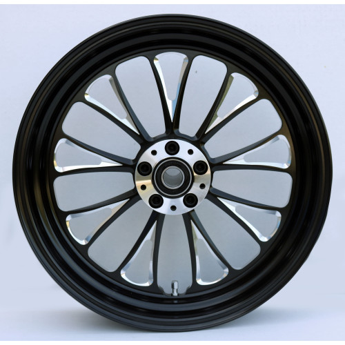 PartzBiz HD: 4401696-ล้อหน้าอลูมิเนียม Ultima 37-671 Black Manhattan 16 ”x3.5” Dual Rotor PartzBiz HD: 4401696-ล้อหน้าอลูมิเนียม Ultima 37-671 Black Manhattan 16 ”x3.5” Dual Rotor