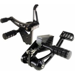 PartzBiz HD MW47-441 - Ultima 47-441 Black Billet Forward Foot Controls 3/4" MC 36-99 Harley Big Twin | 47-441