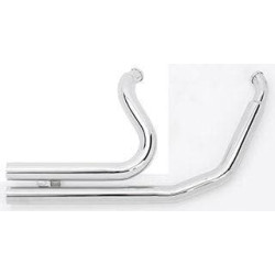 PartzBiz HD MW60-301 - Ultima 60-301 Chrome Big Growl Snub Nose Exhaust for 86-05 Harley Davidson Softail fatboy custom night train street upgrade performance style aftermarket motorcycle pipes muffler 60301 PartzBiz HD MW60-301 - Ultima 60-301 Chrome Big Growl Snub Nose Exhaust for 86-05 Harley Davidson Softail fatboy custom night train street upgrade performance style aftermarket motorcycle pipes muffler 60301