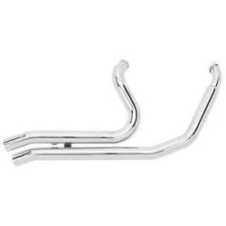 PartzBiz HD MW60-302 - Ultima 60-302 Chrome Big Growl Down N Dirty Exhaust for 86-05 Harley Davidson Softail fatboy custom night train street upgrade performance style aftermarket motorcycle pipes muffler 60302 PartzBiz HD MW60-302 - Ultima 60-302 Chrome Big Growl Down N Dirty Exhaust for 86-05 Harley Davidson Softail fatboy custom night train street upgrade performance style aftermarket motorcycle pipes muffler 60302
