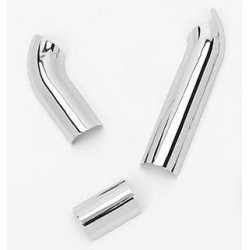 PartzBiz HD MW60-311 - Ultima 60-311 Chrome Three Piece Heatshield Kits for Big Growl Exhaust Pipes PartzBiz HD MW60-311 - Ultima 60-311 Chrome Three Piece Heatshield Kits for Big Growl Exhaust Pipes
