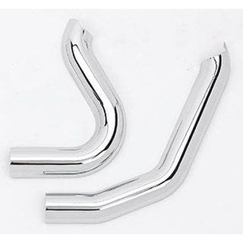 PartzBiz HD: 4401641-Ultima 60-312 Chrome Two Piece Heatshield Kits for Big Growl Exhaust Pipes