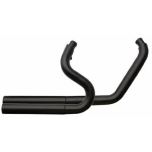 PartzBiz HD: 4401601-Ultima 60-363 Black Competition Full Exhaust System for 86-11 Harley Davidson Softail fatboy custom night train street upgrade performance style aftermarket motorcycle pipes muffler 60363