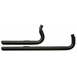 PartzBiz HD MW60-365 - Midwest Ultima 60-365 Black Competition Exhaust Pipe Kit 04-19 Harley Sportster street upgrade performance style aftermarket motorcycle pipes muffler 60365