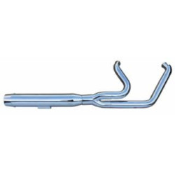 PartzBiz HD MW60-368 - Ultima 60-368 Chrome Competition 2 into 1 Exhaust System for 86-14 Harley Davidson Softail fatboy custom night train street upgrade performance style aftermarket motorcycle pipes muffler 60368 PartzBiz HD MW60-368 - Ultima 60-368 Chrome Competition 2 into 1 Exhaust System for 86-14 Harley Davidson Softail fatboy custom night train street upgrade performance style aftermarket motorcycle pipes muffler 60368