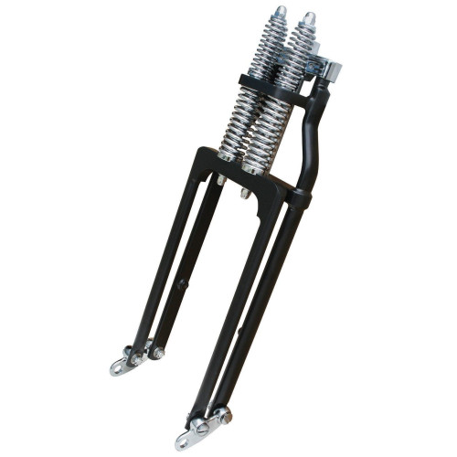 PartzBiz HD: 4401519-Ultima Black +4” ความยาวสต็อก 1” Neck Springer Front End Custom Harley 117-78