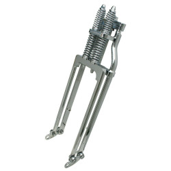 PartzBiz HD MW117-68 - Ultima Chrome -4 ” ความยาวสต็อก 1 ” Neck Springer Front End Custom Harley 117-68