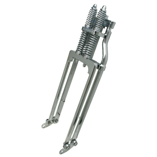PartzBiz HD: 4401529-Ultima Chrome -4 ” ความยาวสต็อก 1 ” Neck Springer Front End Custom Harley 117-68