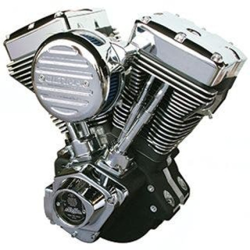 PartzBiz HD: 4401504-Ultima El Bruto 298-257 สีดำ 120 Evolution Motor 84-99 เครื่องยนต์ Harley Evo dyna softail touring fxr