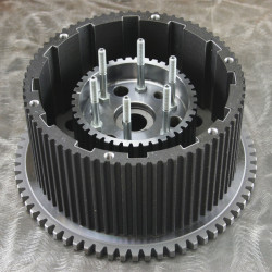 PartzBiz HD MW58-728 - Ultima MW58-728 71T Complete Clutch Basket Assembly for 3.35" Open Belt Drives