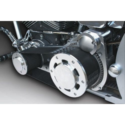 PartzBiz HD MW58-730 - Ultima Street Style 3.35" Belt Drive Assy Cast Backing Plate 90-06 Evo TC 58-730