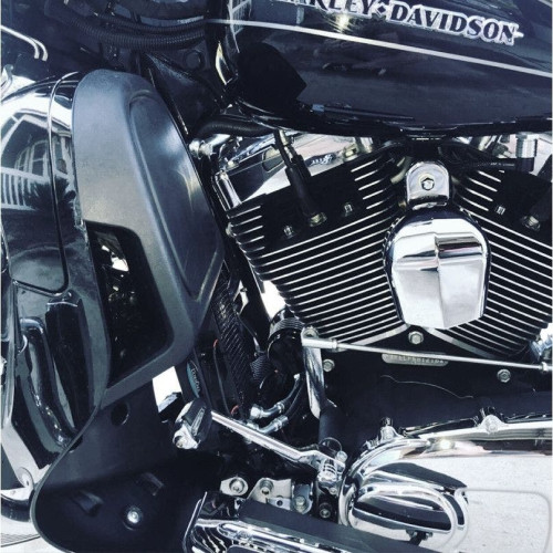 PartzBiz HD: 4401456-UltraCool SMT-4 Twin Cooled Oil Cooler Kit Harley Touring FLHT FLTR 14-16 Best New Engine Motor M8 Milwaukee Eight Old Pump Filter Lines Hose Upgrade 0713-0225 07130225