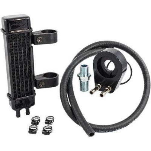 PartzBiz HD: 4401458-Jagg 762-1000 Motorcycle Oil Cooler System Slimline 6-Row Yamaha Bolt XV950 14-20 0713-0228 071-0228 Best New Engine Motor M8 Milwaukee Eight Old Pump Filter Lines Hose Upgrade 0713-0225 07130225