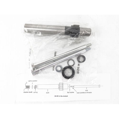 PartzBiz HD: 4401470-V-Factor 1 Piece Starter Jackshaft Kit 9 Tooth .871 Bushing Harley Big Twin 89-93