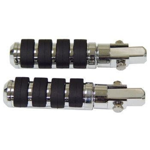 PartzBiz HD: 4401450-Mid USA 24029 V-Factor Chrome Anti-Vibe Footrests Pegs Harley electra road street glide evo big twin fxr sportster softail slim deluxe fat boy bob PartzBiz HD: 4401450-Mid USA 24029 V-Factor Chrome Anti-Vibe Footrests Pegs Harley electra road street glide evo big twin fxr sportster softail slim deluxe fat boy bob