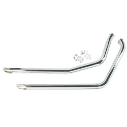PartzBiz HD MU90030 - V-Factor 90030 Black Drag Pipes Exhaust System 86-06 Harley Softail FLST FXST 1-3/4" PartzBiz HD MU90030 - V-Factor 90030 Black Drag Pipes Exhaust System 86-06 Harley Softail FLST FXST 1-3/4"