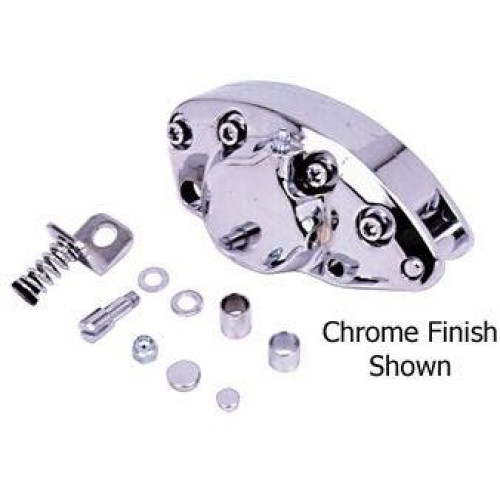 PartzBiz HD: 4401407-V-Factor Chrome Single Piston Rear Caliper OE Rep 44008-80 Harley Big Twin 73-82