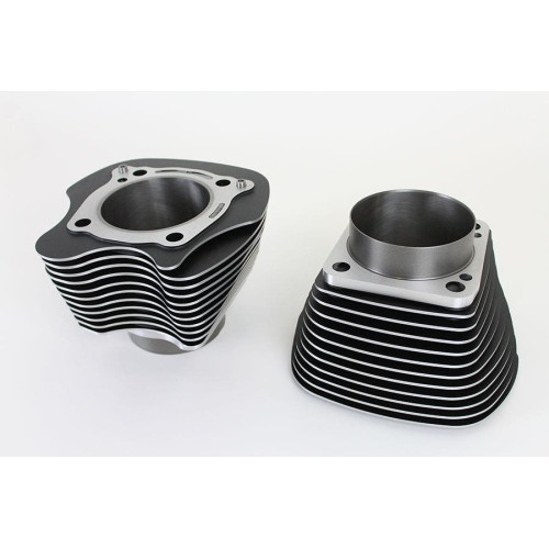 PartzBiz HD: 4401383-V-Twin 11-1196 Black 4.250" Big Bore Cylinder Kit 124" To 128" Harley M8 17-Up FLT Road Glide Softail