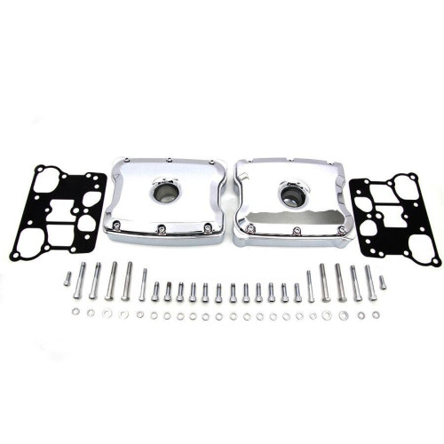 PartzBiz HD: 4401386-V-Twin 11-2700 Chrome Rocker Box Set Harley Twin Cam 88 99-17 electra road street glide king fat boy bob slim deluxe softail dyna performance upgrade best for project chopper PartzBiz HD: 4401386-V-Twin 11-2700 Chrome Rocker Box Set Harley Twin Cam 88 99-17 electra road street glide king fat boy bob slim deluxe softail dyna performance upgrade best for project chopper