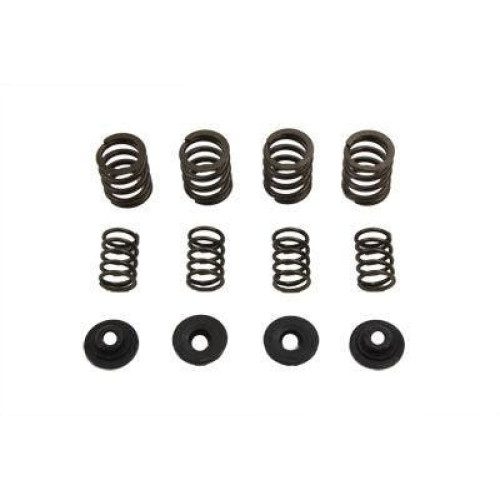PartzBiz HD: 4401387-V-Twin 11-9609 Manley Valve Spring .490 Lift Top Collars Harley Ironhead XL classic retro old school custom chopper bagger best for replacement project Performance part big twin