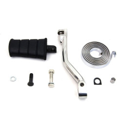 PartzBiz HD VT17-0982 - V-twin 17-0982 สแตนเลส Kicker Kick Starter แขนเหยียบฤดูใบไม้ผลิชุด Harley Electra Ironhead