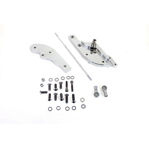 PartzBiz HD: 4401337-V-Twin 22-0133 Chrome 3" Extended Reach Forward Control Kit 18-Up Harley Softail PartzBiz HD: 4401337-V-Twin 22-0133 Chrome 3" Extended Reach Forward Control Kit 18-Up Harley Softail