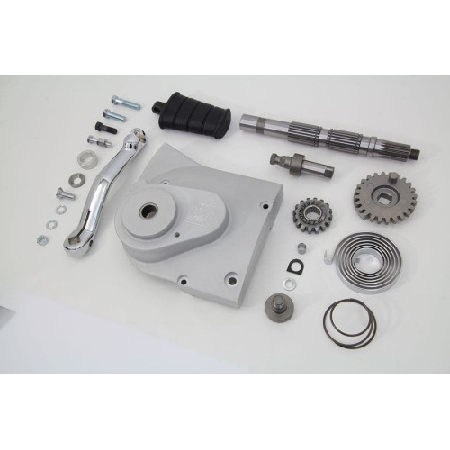 PartzBiz HD: 4401339-V-Twin 22-0562 Polished Kick Starter Conversion Kit 04-06 Harley Sportster Sporty XL 28T Pulley PartzBiz HD: 4401339-V-Twin 22-0562 Polished Kick Starter Conversion Kit 04-06 Harley Sportster Sporty XL 28T Pulley
