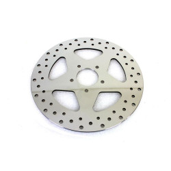 PartzBiz HD VT23-1531 - V-Twin 23-1531 Polished Stainless 11-1/2" 5 Spoke Brake Disc 08-13 Harley FLT