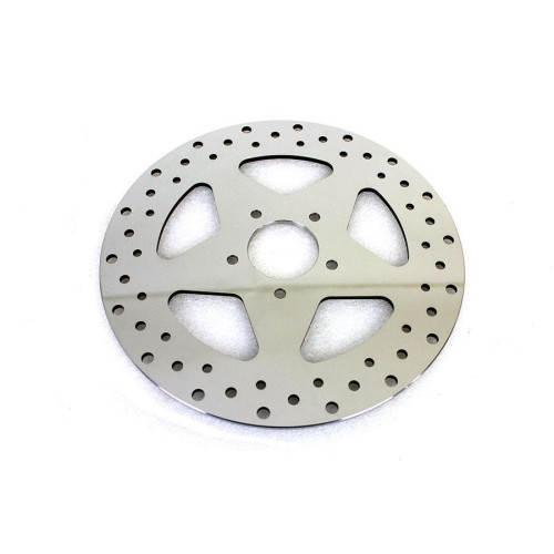 PartzBiz HD: 4401346-V-Twin 23-1531 Polished Stainless 11-1/2" 5 Spoke Brake Disc 08-13 Harley FLT PartzBiz HD: 4401346-V-Twin 23-1531 Polished Stainless 11-1/2" 5 Spoke Brake Disc 08-13 Harley FLT