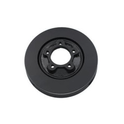 PartzBiz HD VT23-1770 - V-Twin 23-1770 Black Front Brake Drum 1937-1957 Harley UL FL Springer 44113-36