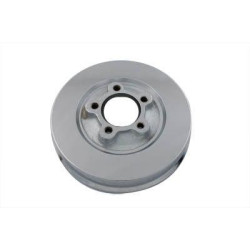 PartzBiz HD VT23-1771 - V-Twin 23-1771 Chrome Front Brake Drum 1937-1957 Harley UL FL Springer 44113-36C