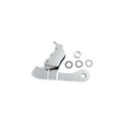PartzBiz HD VT23-9255 - V-Twin 23-9257 GMA Smooth Anodized Front 4 Piston Caliper Harley FLT 00-07 road glide