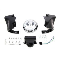 PartzBiz HD VT24-1964 - V-Twin 24-19647 ” ไฟหน้า Nacelle Cowl Kit สีดำ Harley Shovelhead FL 60-84 ตัวถังรถ บังลม บังลม davidson electra road street glide king ดีที่สุดสำหรับการอัพเกรด การทดแทน คัสตอม bagger bobber chopper electra glide road king street PartzBiz HD VT24-1964 - V-Twin 24-19647 ” ไฟหน้า Nacelle Cowl Kit สีดำ Harley Shovelhead FL 60-84 ตัวถังรถ บังลม บังลม davidson electra road street glide king ดีที่สุดสำหรับการอัพเกรด การทดแทน คัสตอม bagger bobber chopper electra glide road king street