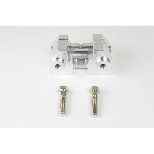 PartzBiz HD: 4401298-V-Twin 25-0931 อะโนไดซ์อลูมิเนียม FLT Riser Clamp Custom Harley Aftermarket Custom chopper จักรยาน Blackout Replacement Upgrade custom bagger dresser 26-0058