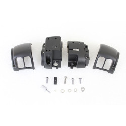 PartzBiz HD VT26-0847 - V-Twin 26-0847 สีดำสวิทช์ควบคุมHandlebar Housing Kit 16-Up Harley Davidson Softail Customปุ่มเน้นอัพเกรดเปลี่ยน PartzBiz HD VT26-0847 - V-Twin 26-0847 สีดำสวิทช์ควบคุมHandlebar Housing Kit 16-Up Harley Davidson Softail Customปุ่มเน้นอัพเกรดเปลี่ยน