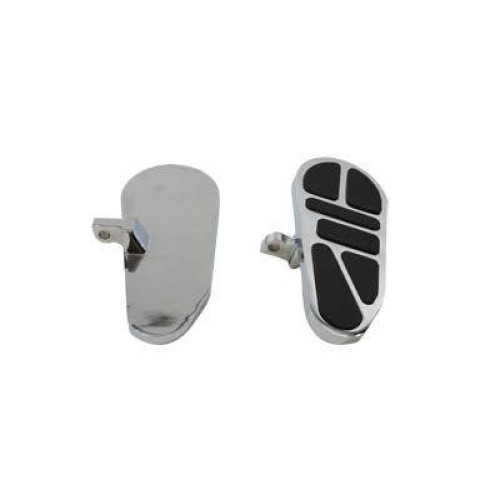 PartzBiz HD: 4401279-V-Twin 27-0793 Billet Chrome Mini Floorboard Foot Rest Universal Harley Custom PartzBiz HD: 4401279-V-Twin 27-0793 Billet Chrome Mini Floorboard Foot Rest Universal Harley Custom