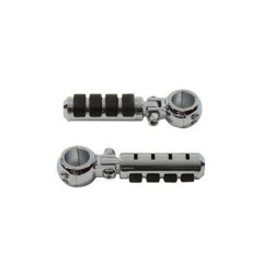 PartzBiz HD VT27-0895 - V-Twin 27-0895 Chrome Cats Paw Style Footpeg Set for 1 1/4" Engine Bars Aftermarket Custom chopper bike Blackout Replacement Upgrade custom bagger dresser 26-0058 PartzBiz HD VT27-0895 - V-Twin 27-0895 Chrome Cats Paw Style Footpeg Set for 1 1/4" Engine Bars Aftermarket Custom chopper bike Blackout Replacement Upgrade custom bagger dresser 26-0058