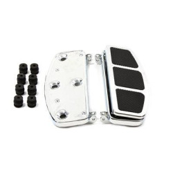 PartzBiz HD VT27-1054 - V-Twin 27-1054 Billet Chrome Floorboard Foot Rest Board Harley FL 1941-84 PartzBiz HD VT27-1054 - V-Twin 27-1054 Billet Chrome Floorboard Foot Rest Board Harley FL 1941-84