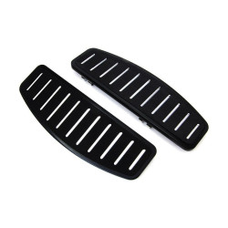PartzBiz HD VT27-1758 - V-Twin 27-1758 Black Slotted Passenger Floorboards Foot Harley FLST FLT 80-Up PartzBiz HD VT27-1758 - V-Twin 27-1758 Black Slotted Passenger Floorboards Foot Harley FLST FLT 80-Up