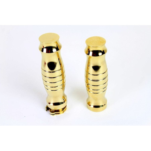 PartzBiz HD: 4401253-V-Twin 28-0460 Billet Brass Handlebar Profile Barrel Grip Set 84-17 Harley Davidson FLT Tour Glide Road Glide Handle Bar Grips PartzBiz HD: 4401253-V-Twin 28-0460 Billet Brass Handlebar Profile Barrel Grip Set 84-17 Harley Davidson FLT Tour Glide Road Glide Handle Bar Grips