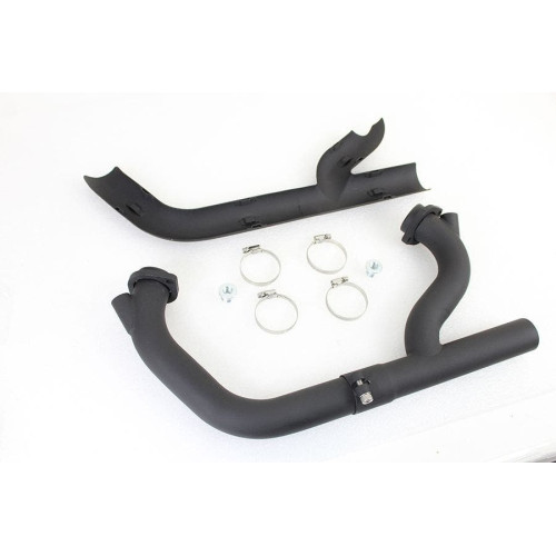 PartzBiz HD: 4401225-V-Twin 29-0207 Black 2:1 Siamese 1-3/4" Exhaust Header Set Harley Davidson Sportster Softail Touring XL FL 86-Up Custom Best Performance Upgrade Replacement Pipes Kit PartzBiz HD: 4401225-V-Twin 29-0207 Black 2:1 Siamese 1-3/4" Exhaust Header Set Harley Davidson Sportster Softail Touring XL FL 86-Up Custom Best Performance Upgrade Replacement Pipes Kit
