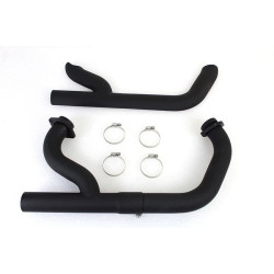 PartzBiz HD VT30-0575 - V-Twin 30-0575 Black 2:1 Siamese 1-3/4" Exhaust Header Set Harley Davidson Sportster Softail Dyna XL FX 86-Up Custom Best Performance Upgrade Replacement Pipes Kit PartzBiz HD VT30-0575 - V-Twin 30-0575 Black 2:1 Siamese 1-3/4" Exhaust Header Set Harley Davidson Sportster Softail Dyna XL FX 86-Up Custom Best Performance Upgrade Replacement Pipes Kit