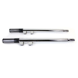 PartzBiz HD VT30-0658 - V-Twin 30-0658 Chrome Shotgun Tail Pipe Extension Set Harley FLT Touring 95-16 PartzBiz HD VT30-0658 - V-Twin 30-0658 Chrome Shotgun Tail Pipe Extension Set Harley FLT Touring 95-16