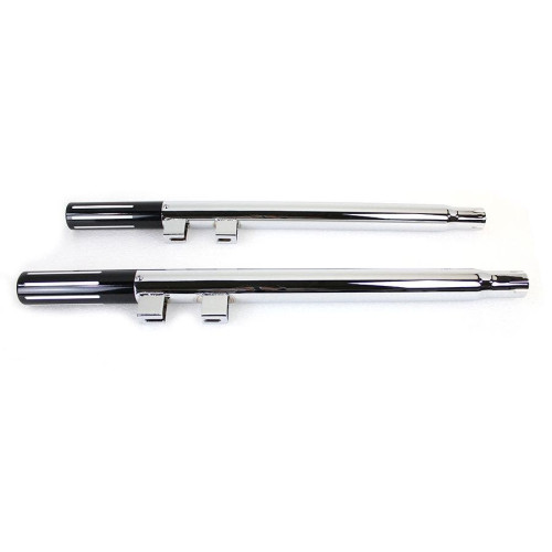 PartzBiz HD: 4401240-V-Twin 30-0658 Chrome Shotgun Tail Pipe Extension Set Harley FLT Touring 95-16 PartzBiz HD: 4401240-V-Twin 30-0658 Chrome Shotgun Tail Pipe Extension Set Harley FLT Touring 95-16