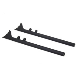 PartzBiz HD VT30-0783 - V-Twin 30-0783 Black 1-7/8" Fishtail Slip-On Mufflers 32" Long Harley FLT 95-16 PartzBiz HD VT30-0783 - V-Twin 30-0783 Black 1-7/8" Fishtail Slip-On Mufflers 32" Long Harley FLT 95-16