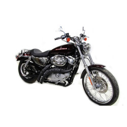 PartzBiz HD VT30-1286 - V-Twin 30-1286 Black 2" Magnum Drag Exhaust w/ Heatshield Harley Sportster 04-13 sporty custom chopper motorcycle davidson best for performance 2-n-2 2 into 2 PartzBiz HD VT30-1286 - V-Twin 30-1286 Black 2" Magnum Drag Exhaust w/ Heatshield Harley Sportster 04-13 sporty custom chopper motorcycle davidson best for performance 2-n-2 2 into 2