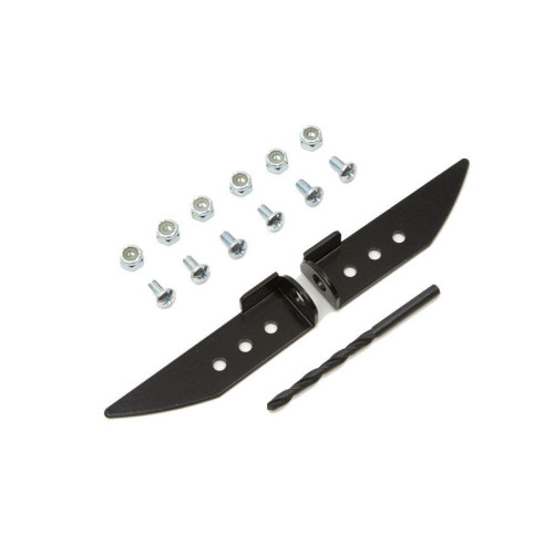 PartzBiz HD: 4401214-V-Twin 31-0344 ชุดซ่อมขายึดแฟริ่งบนสีดำ Harley Touring FLT 79-Up softail crossbones จักรยานชอปเปอร์สั่งทำ Blackout Replacement Upgrade ปรับแต่งเครื่องแต่งตัว bagger road glide