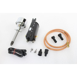 PartzBiz HD VT32-1505 - V-Twin 32-1505 12 Volt Automatic Advance Distributor & Coil Kit Harley '48-'60 softail crossbones Custom chopper bike Blackout Replacement Upgrade custom bagger dresser road glide 30-0672